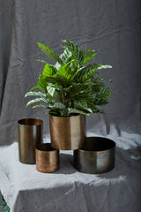 Lincoln Metal Decorative Vessels By Accent Decor
