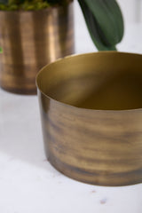 Lincoln Metal Decorative Vessels By Accent Decor