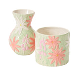 Linton Hand-Painted Glossy Pot By Accent Decor