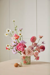 Linton Hand-Painted Glossy Pot By Accent Decor