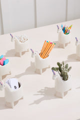 Lolly Unicorn Ceramic Planter By Accent Decor