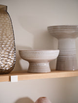 Lorca Footed Ceramic Bowl By Accent Decor