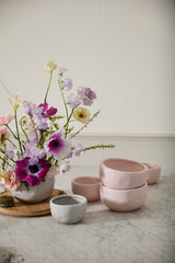 Lottie Reactive Glaze Textured Bowls By Accent Decor