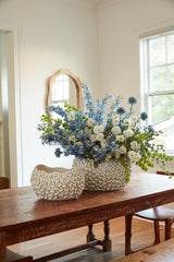Luanda Sculptural Glossy Bowls By Accent Decor