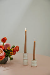 Lyam Reactive Glaze Ceramic Candleholders By Accent Decor