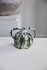 Mallika Hand-Painted Glossy Decorative Jug By Accent Decor