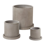 Marta Concrete Pot By Accent Decor