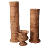 Melita Rattan Woven Wood Decorative Accent By Accent Decor
