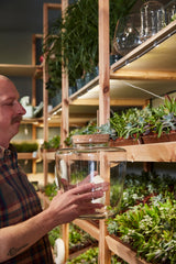 Message Glass Terrarium By Accent Decor