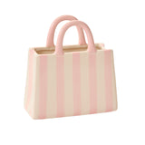 Miranda Handbag Glossy Ceramic Vase By Accent Decor