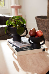 Mitla Footed Textured Sculptural Compotes By Accent Decor