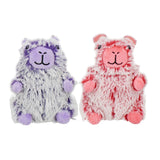 Multipet Minipet Capybara Plush Dog Toy - 4" set of 2 (styles may vary)