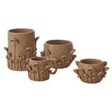 Mushroom Forest Ceramic Decorative Figurines By Accent Decor