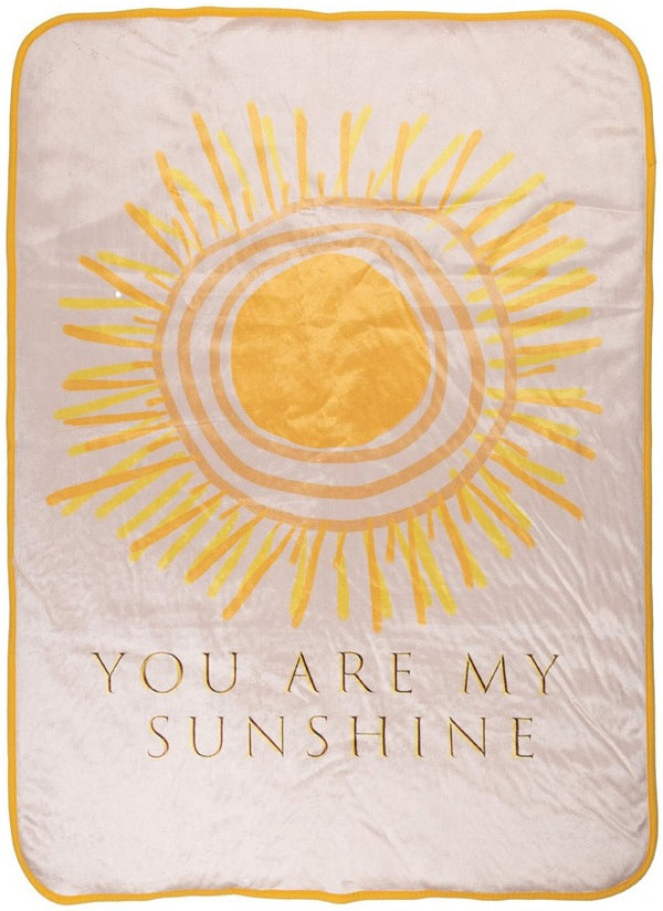 Manual Woodworkers & Weavers You Are My Sunshine Throw Blanket 30" x 40" By Manual Woodworkers & Weavers
