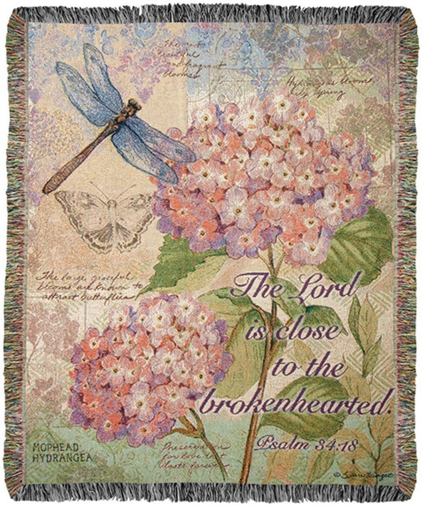 Manual Woodworkers & Weavers Field Guide With Verse Tapestry Throw Blanket 50" x 60" By Susan Winget