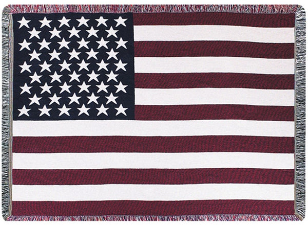 Manual Woodworkers & Weavers U.S.A. 2.5 Layer Throw Blanket 46" x 60" By Manual Woodworkers & Weavers