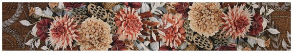 Manual Woodworkers & Weavers Fall Bouquet Table Runner 13" x 72" By Lynnea Washburn