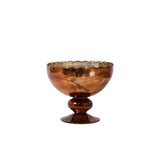 Naomi Glass Compote By Accent Decor