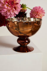 Naomi Glass Compote By Accent Decor