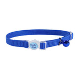 Safe Cat Adjustable Snag-Proof Breakaway Cat Collar - Blue
