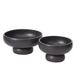 Nightingale Matte Ceramic Compotes By Accent Decor