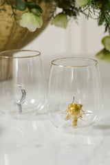 Night Sky Decorative Drinkware By Accent Decor
