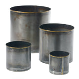 Norman Metal Decorative Vessels By Accent Decor