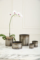 Norman Metal Decorative Vessels By Accent Decor