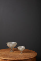Opulent Textured Glass Compotes By Accent Decor