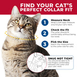 Li'l Pals Elasticized Safety Kitten Collar with Reflective Threads sizing guide
