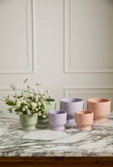 Pasadena Matte Footed Pots By Accent Decor