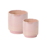 Passion Glossy Footed Pots By Accent Decor