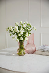 Peony Ribbed Textured Vases By Accent Decor