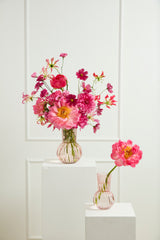 Peony Ribbed Textured Vases By Accent Decor