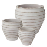 Porto Ceramic Planter By Accent Decor