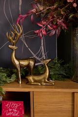 Prancer Reindeer Metal Figurines By Accent Decor
