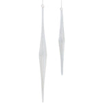 Prism Icicle Glass Ornaments By Accent Decor