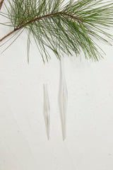 Prism Icicle Glass Ornaments By Accent Decor