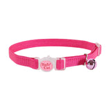 Safe Cat Adjustable Snag-Proof Breakaway Cat Collar - Pink Flamingo