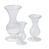 Queensland Footed Glass Bud Vases By Accent Decor