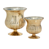 Raphael Distressed Glass Decorative Urns By Accent Decor