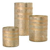 Reese Glass Votive Candleholder By Accent Decor