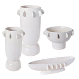 Reverie Home Semi-Gloss Sculptural Decorative Accents By Accent Decor