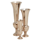 Riela Metal Vase By Accent Decor