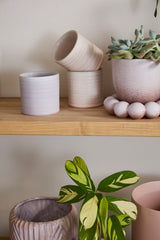 Roux Textured Ceramic Pots By Accent Decor