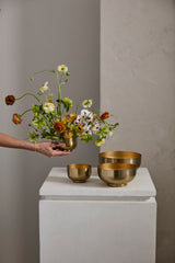 Roz Metal Bowls By Accent Decor