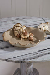 Scallop Trimmed Trays By Accent Decor