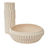 Seraphina Textured Sculptural Bowl By Accent Decor
