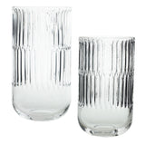 Serena Glass Vase By Accent Decor