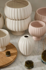 Sonata Matte Ceramic Decorative Vessels By Accent Decor